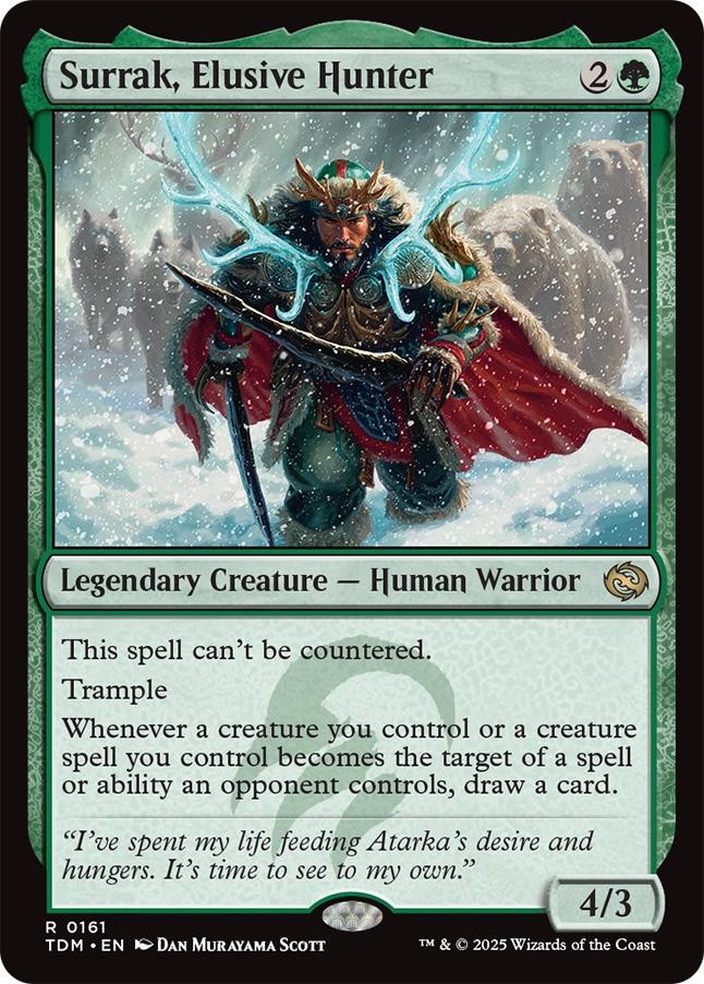 Surrak, Elusive Hunter [161] [Tarkir: Dragonstorm] [Non-Foil]