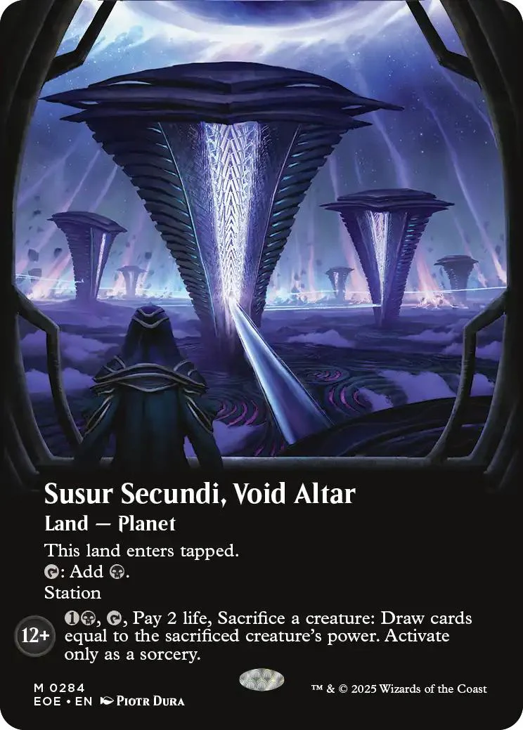 Susur Secundi, Void Altar [284] [Borderless] [Viewport] [Edge of Eternities] [Non-Foil]