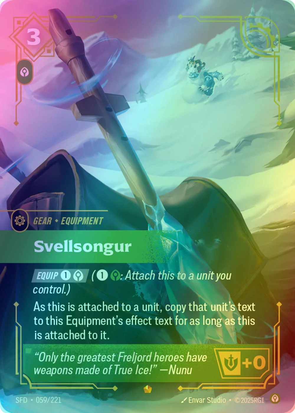 Svellsongur - 059/221 [Spiritforged] [Foil]