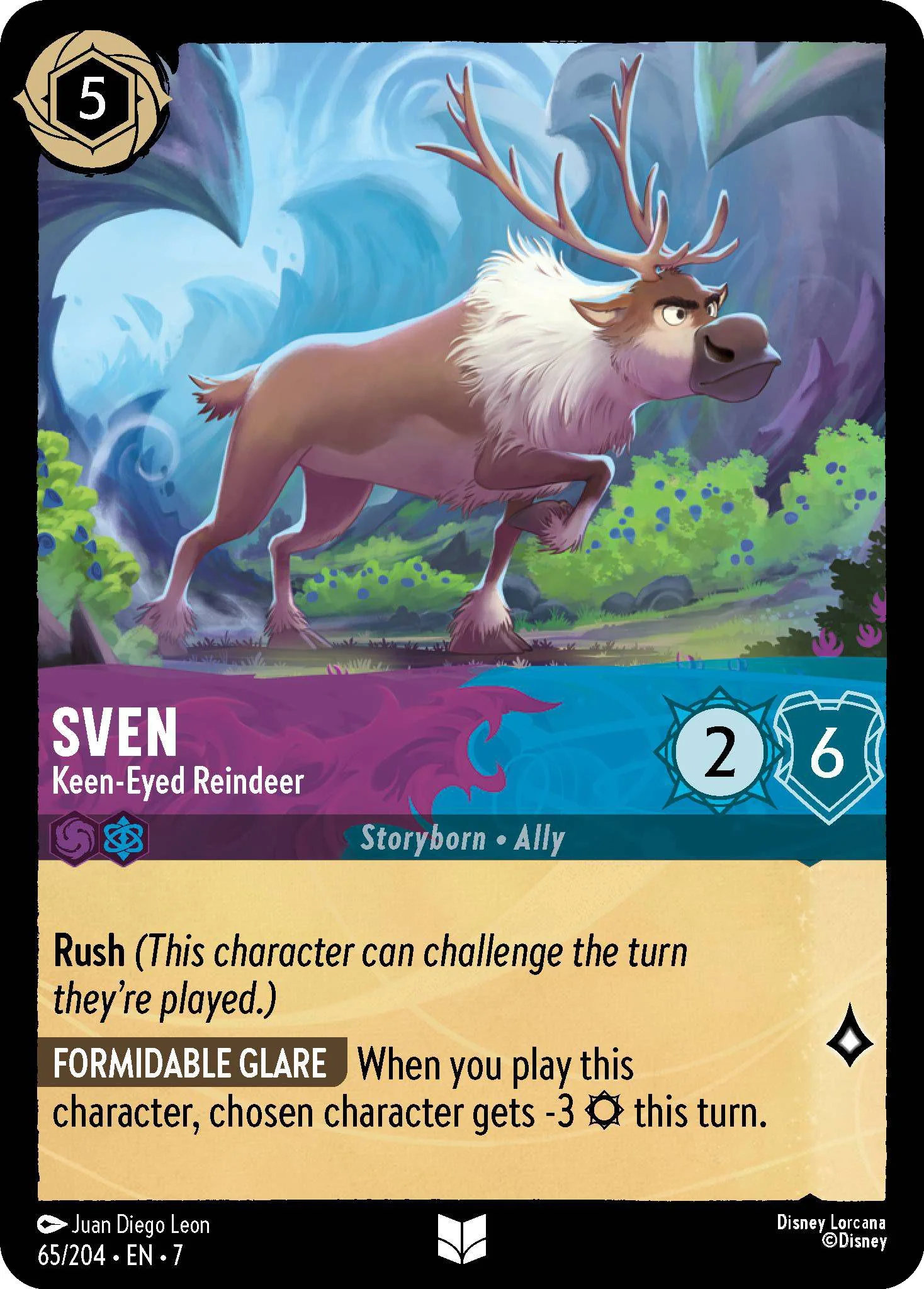 Sven - Keen-Eyed Reindeer - 65/204 [Archazia's Island] [Non-Foil]
