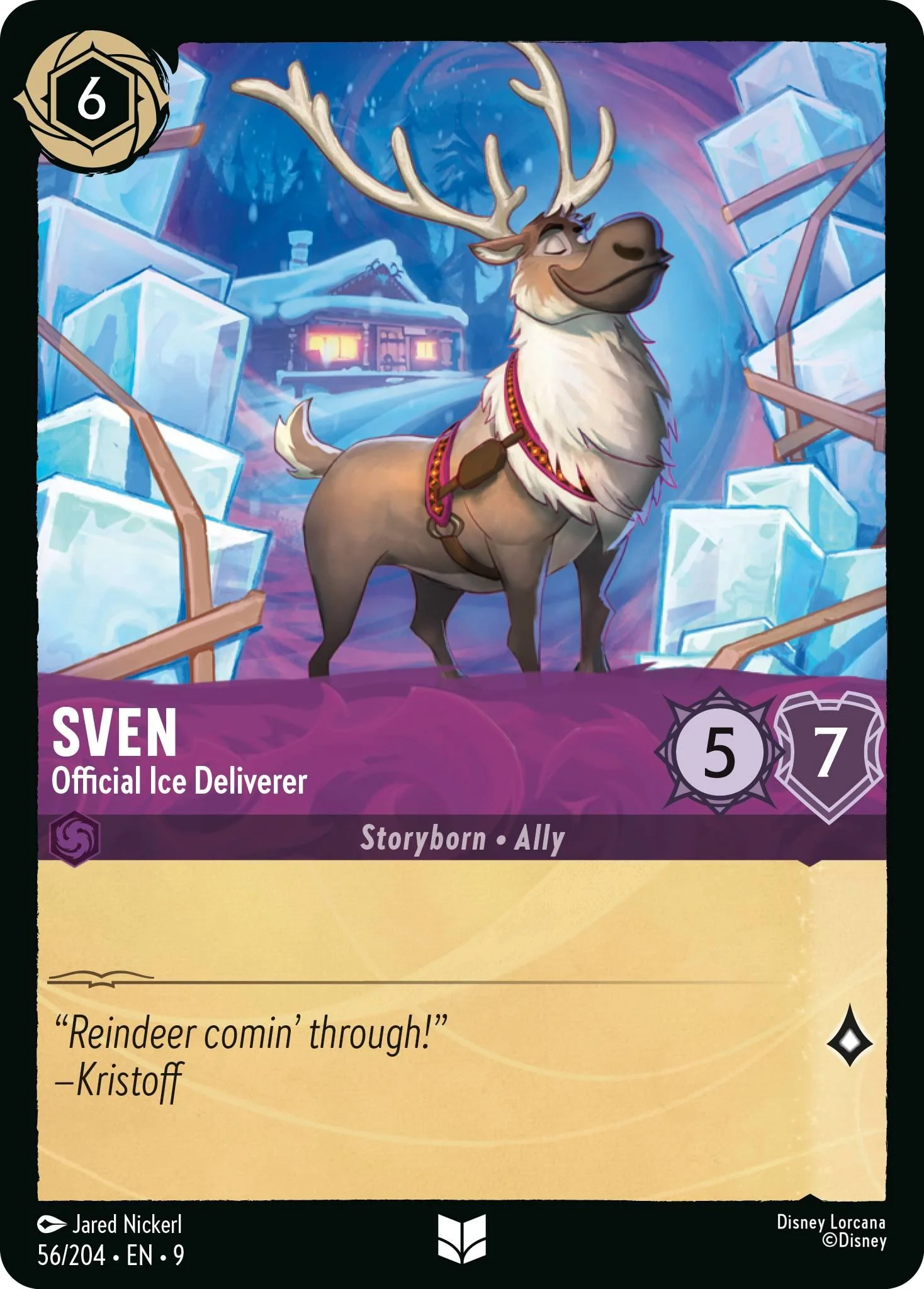 Sven - Official Ice Deliverer - 56/204 [Fabled] [Non-Foil]