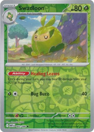 Swadloon - 002/086 - Common [sv105w-002] [Reverse Holo]