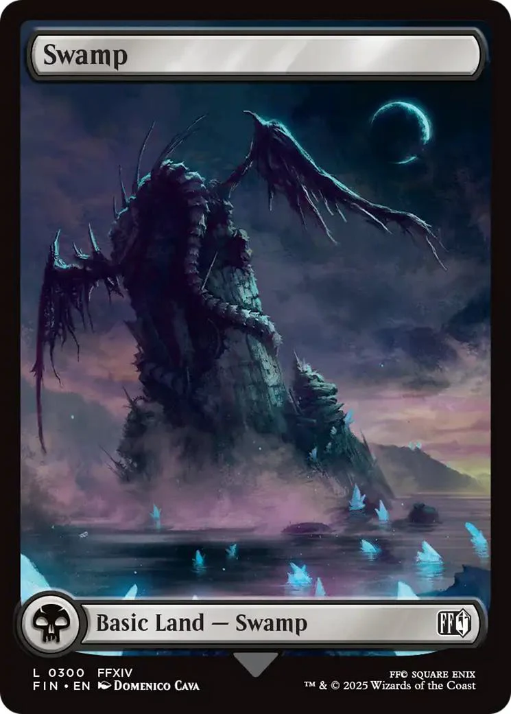 Swamp [300] [Full Art] [FFIV] [FINAL FANTASY] [Non-Foil]