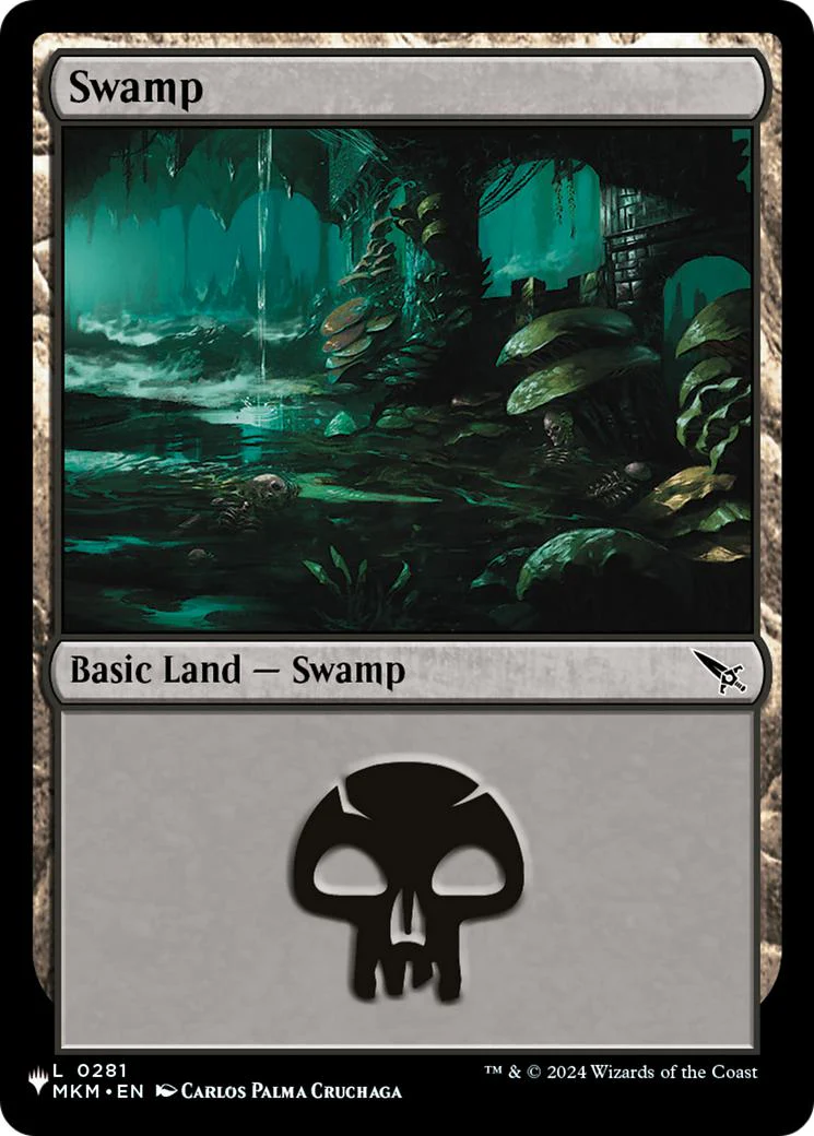 Swamp [MKM-281] [Welcome Decks 2024] [The List] [Non-Foil]