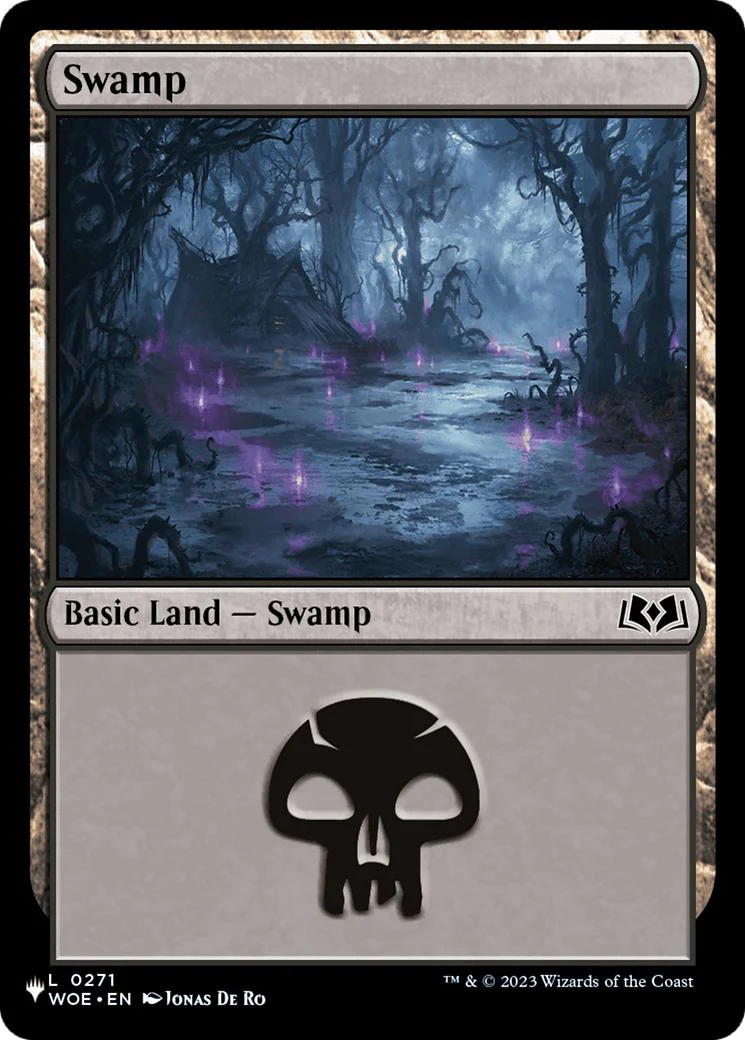 Swamp [WOE-271] [Welcome Decks 2024] [The List] [Non-Foil]