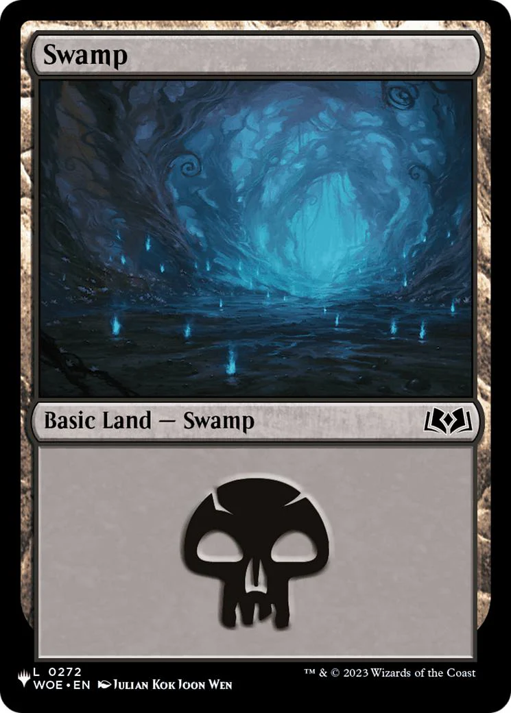 Swamp [WOE-272] [Welcome Decks 2024] [The List] [Non-Foil]