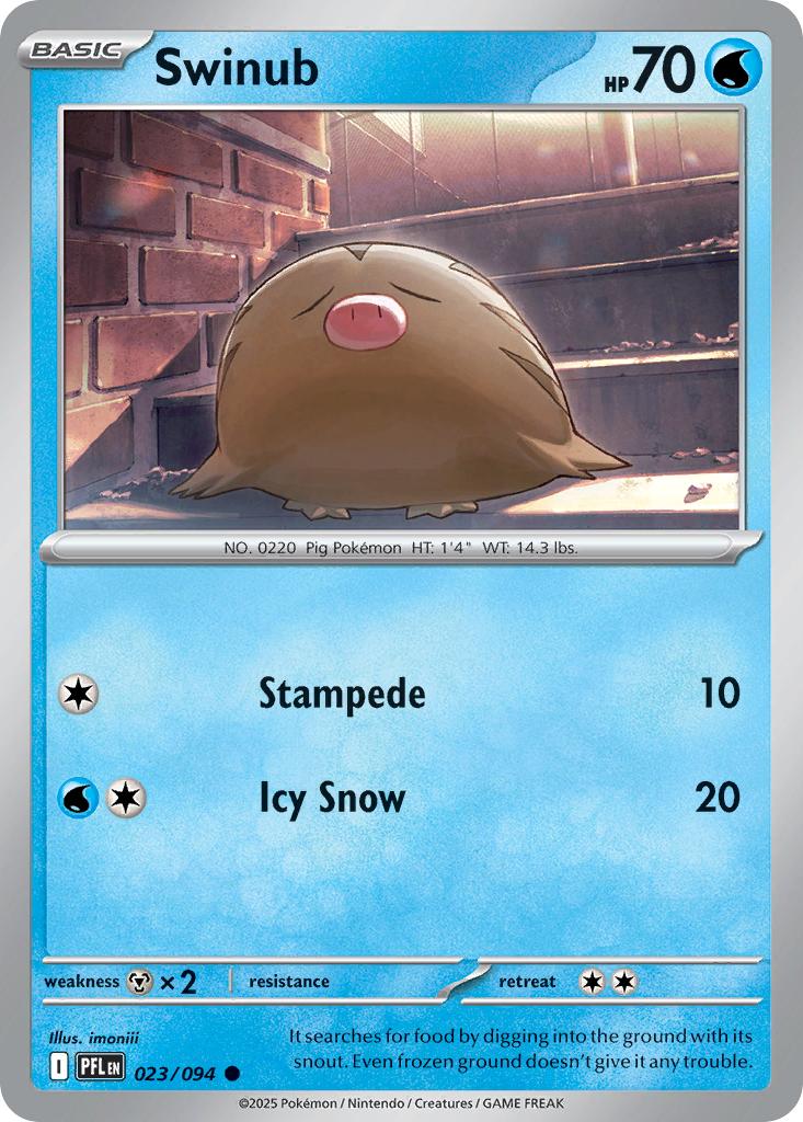Swinub - 023/094 - Common [me02-023] [Non-Holo]