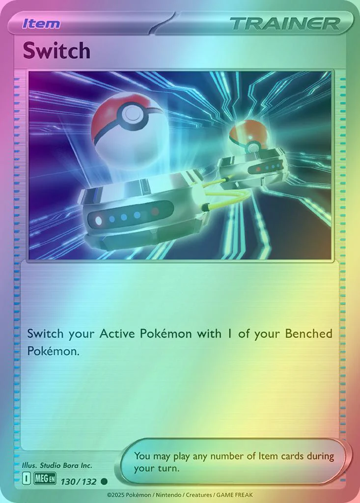 Switch - 130/132 - Common [me01-130] [Reverse Holo]