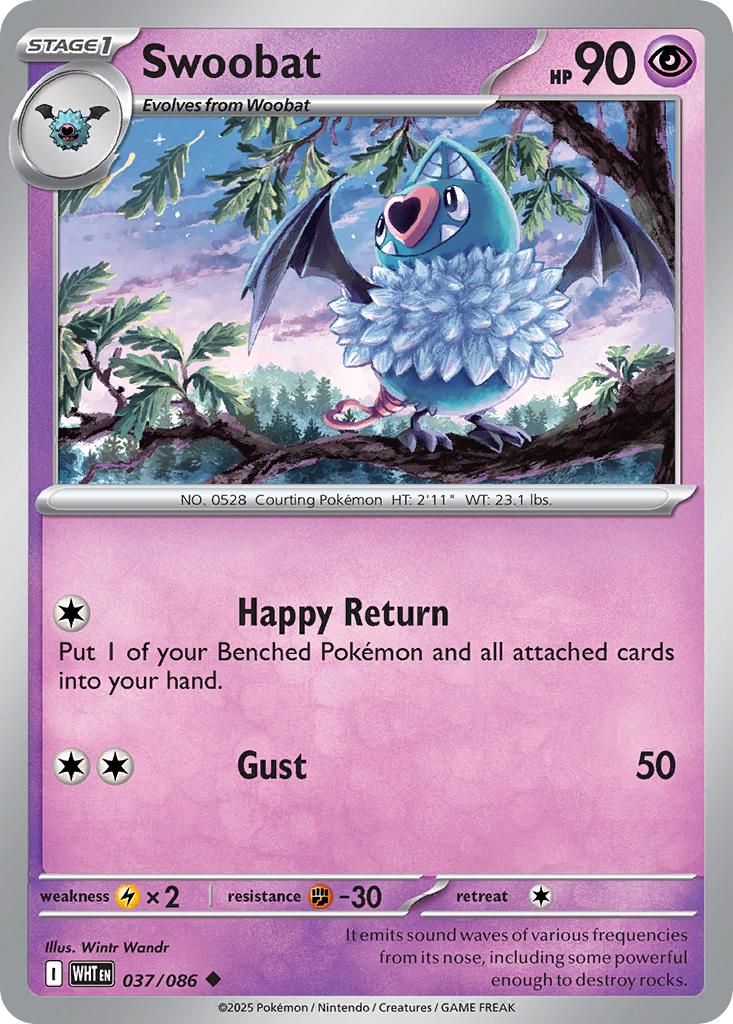 Swoobat - 037/086 - Uncommon [sv105w-037] [Non-Holo]