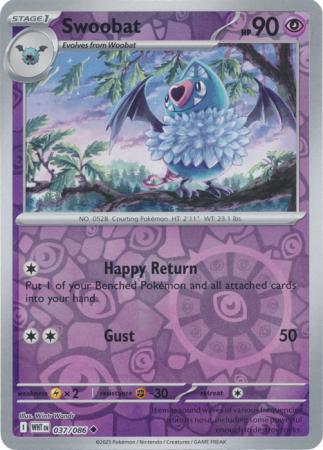 Swoobat - 037/086 - Uncommon [sv105w-037] [Reverse Holo]