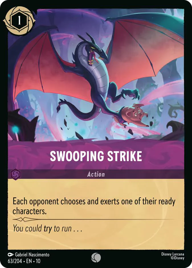 Swooping Strike - 63/204 [Whispers in the Well] [Non-Foil]
