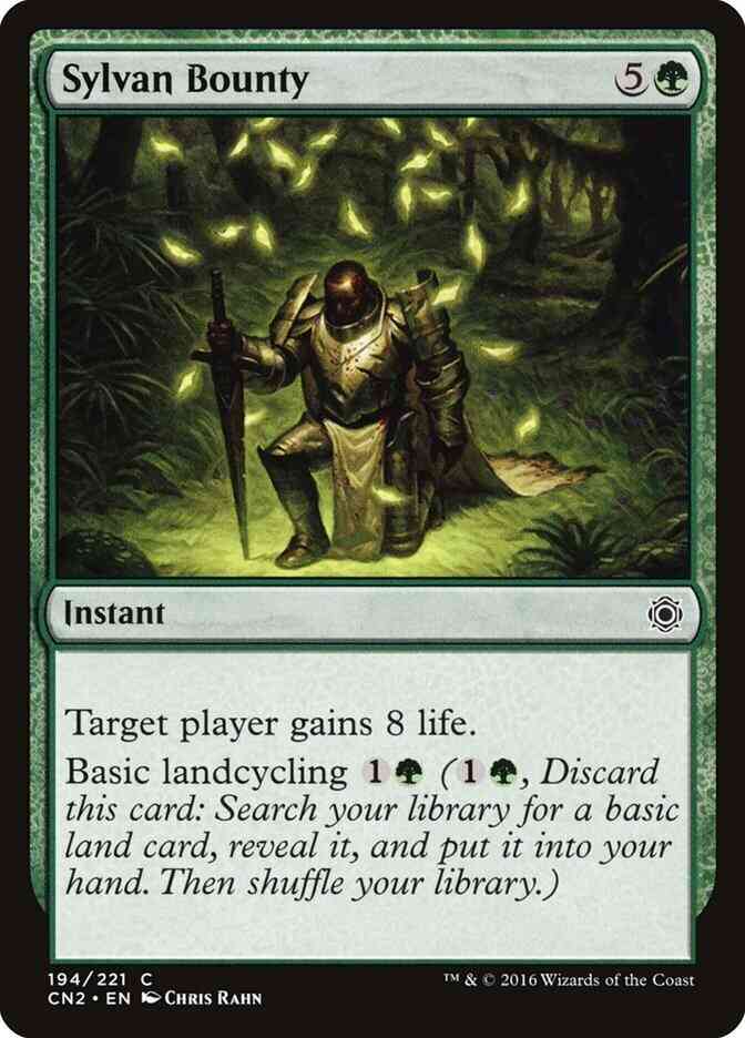 Sylvan Bounty [194] [Conspiracy Take The Crown] [Non-Foil]