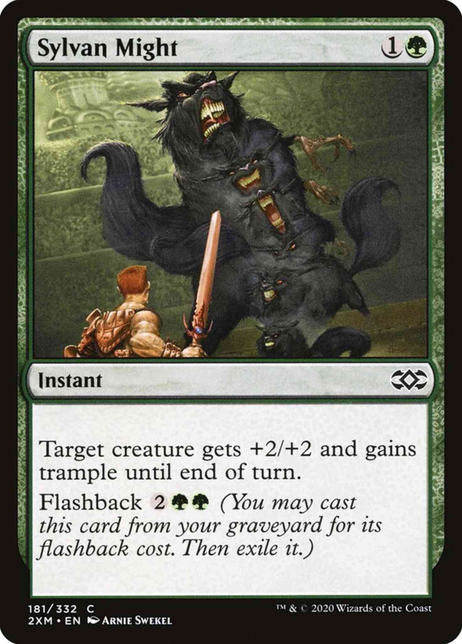 Sylvan Might [181] [Double Masters] [Non-Foil]