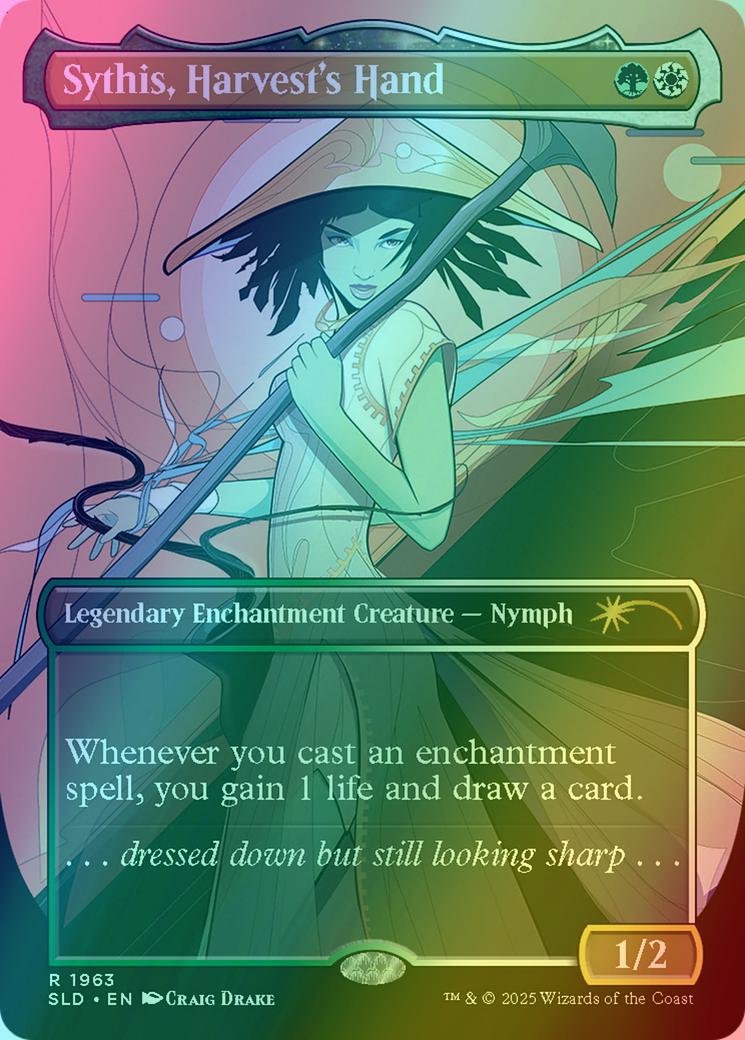 Sythis, Harvest's Hand [1963] [Borderless] [Slay the Day] [Secret Lair Drop] [Foil]