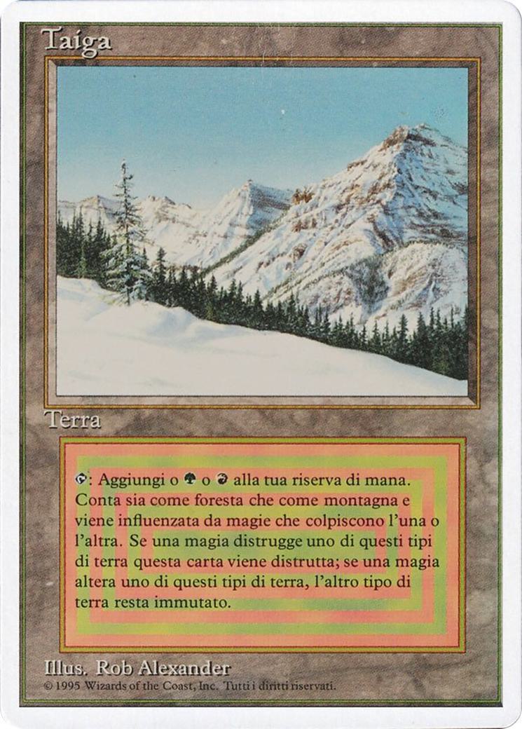 Taiga - Italian [287] [Revised Edition] [Non-Foil]