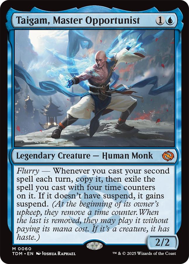 Taigam, Master Opportunist [60] [Tarkir: Dragonstorm] [Non-Foil]