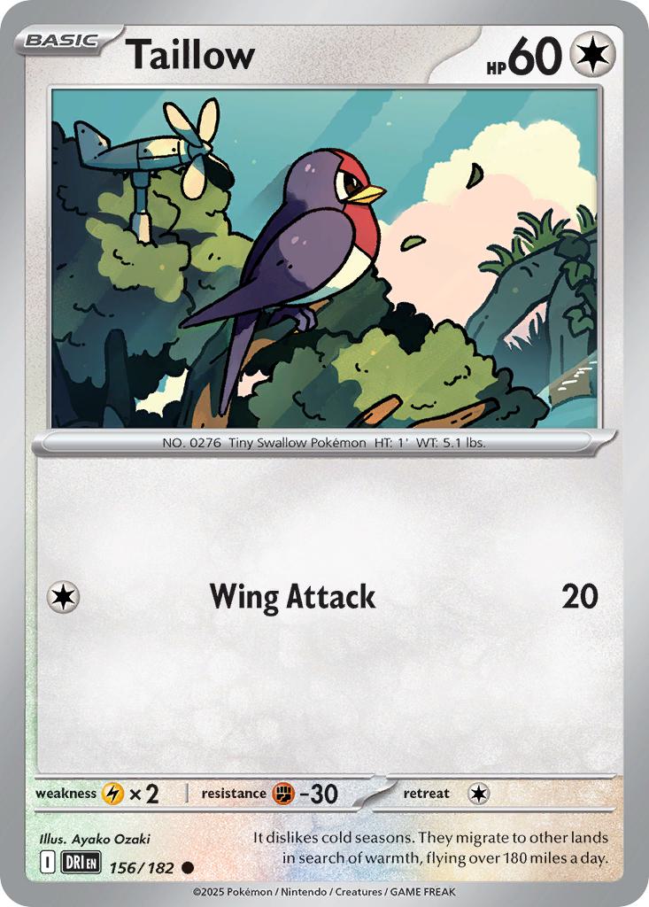 Taillow - 156/182 - Common [sv10-156] [Non-Holo]