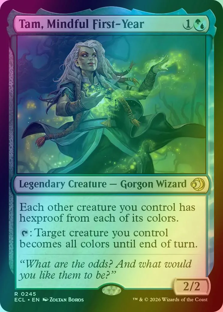 Tam, Mindful First-Year [245] [Lorwyn Eclipsed] [Foil]