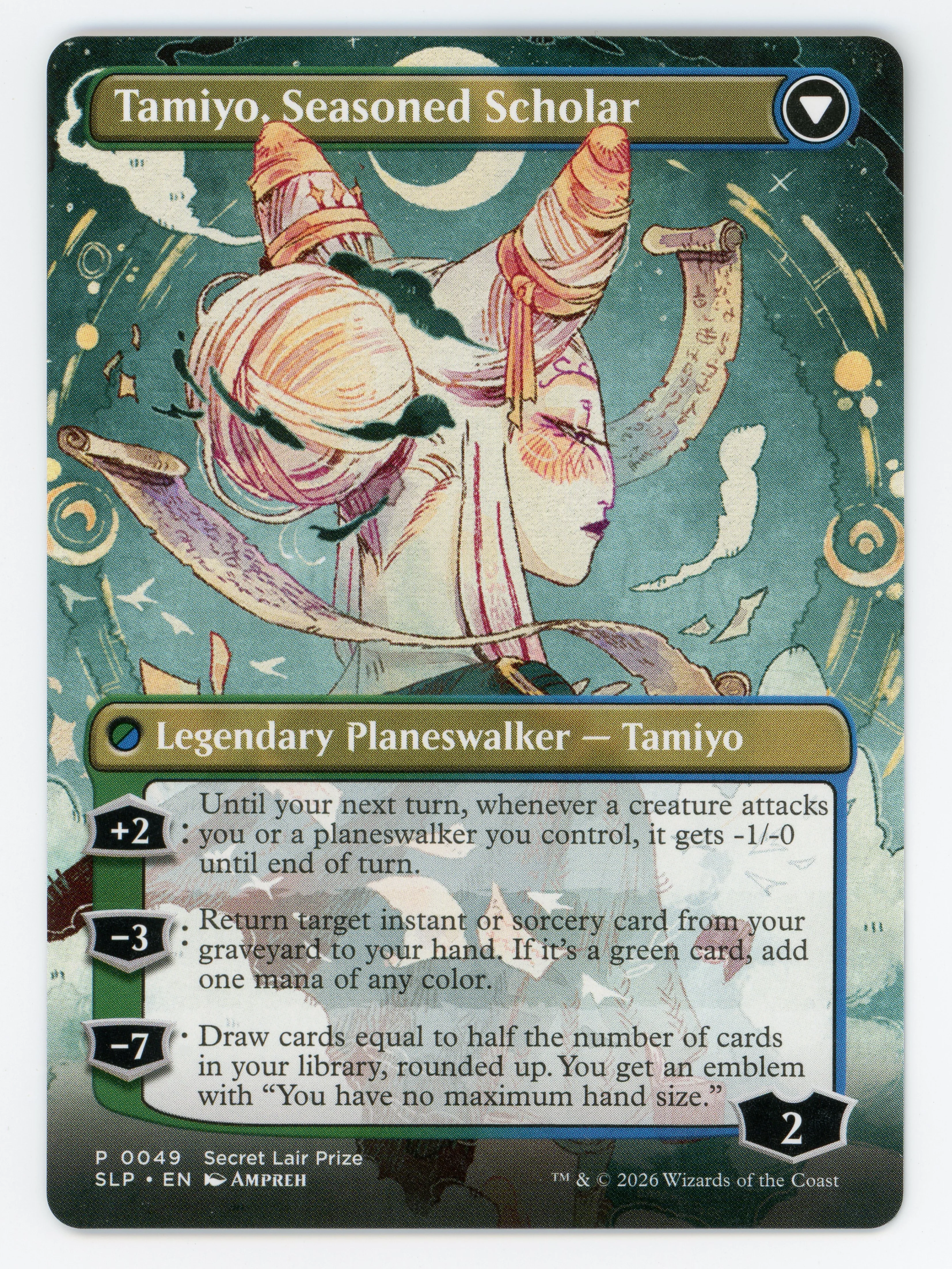 Tamiyo, Inquisitive Student // Tamiyo, Seasoned Scholar - Scan 15309 - Image 2