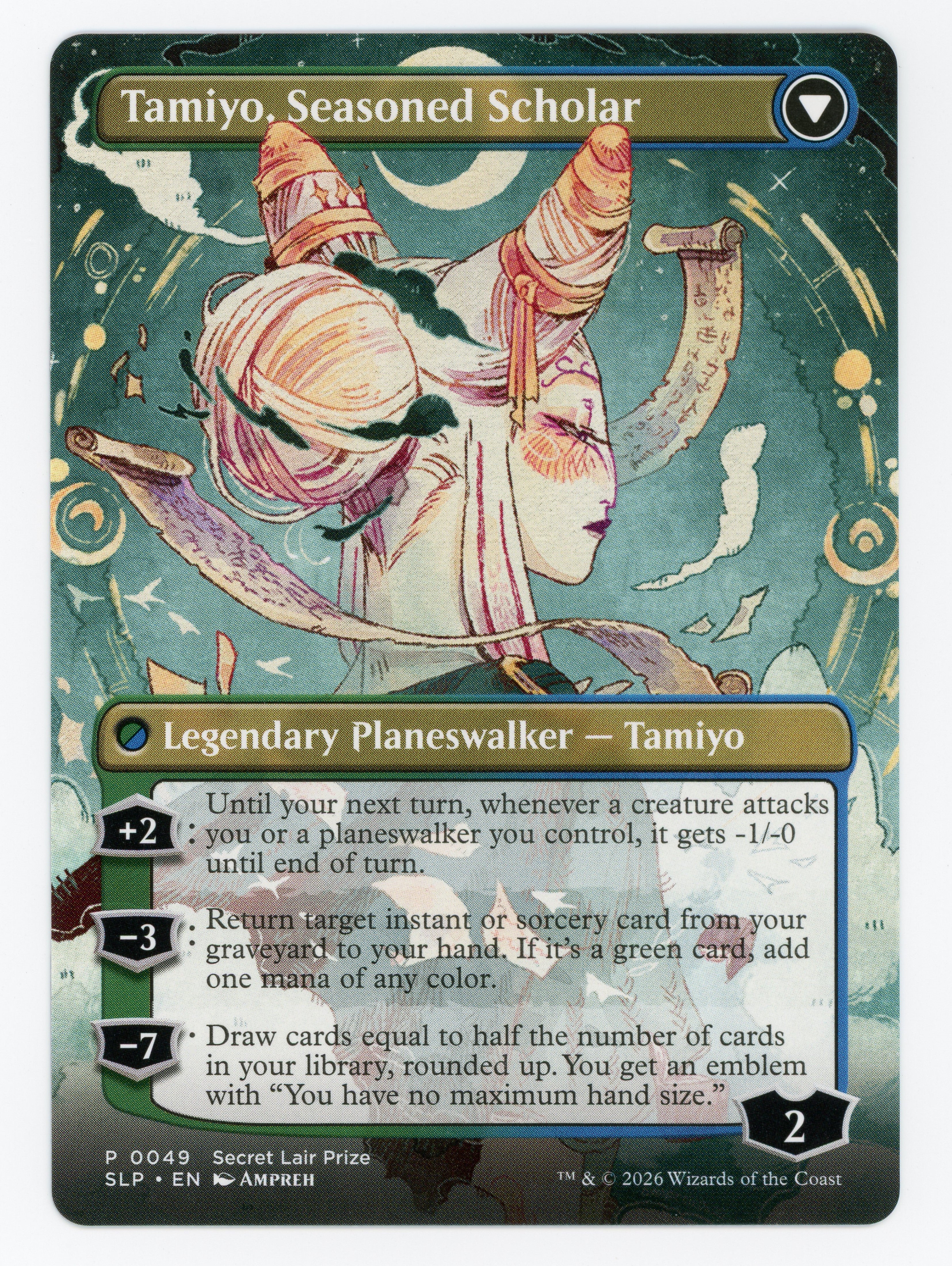 Tamiyo, Inquisitive Student // Tamiyo, Seasoned Scholar - Scan 15429 - Image 2