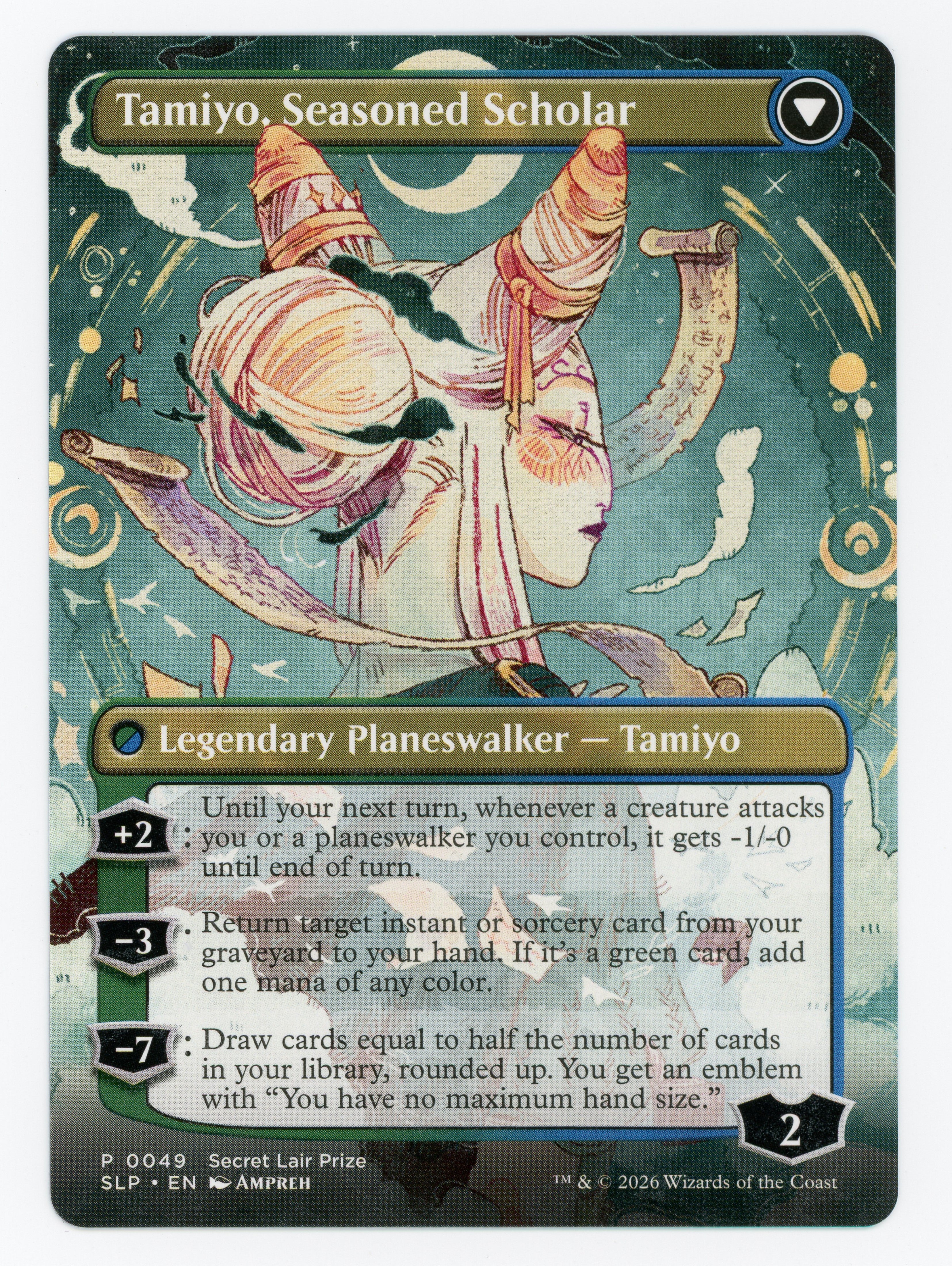 Tamiyo, Inquisitive Student // Tamiyo, Seasoned Scholar - Scan 15541 - Image 2