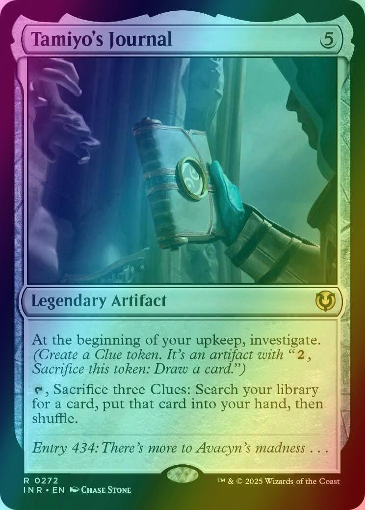 Tamiyo's Journal [272] [Innistrad Remastered] [Foil]