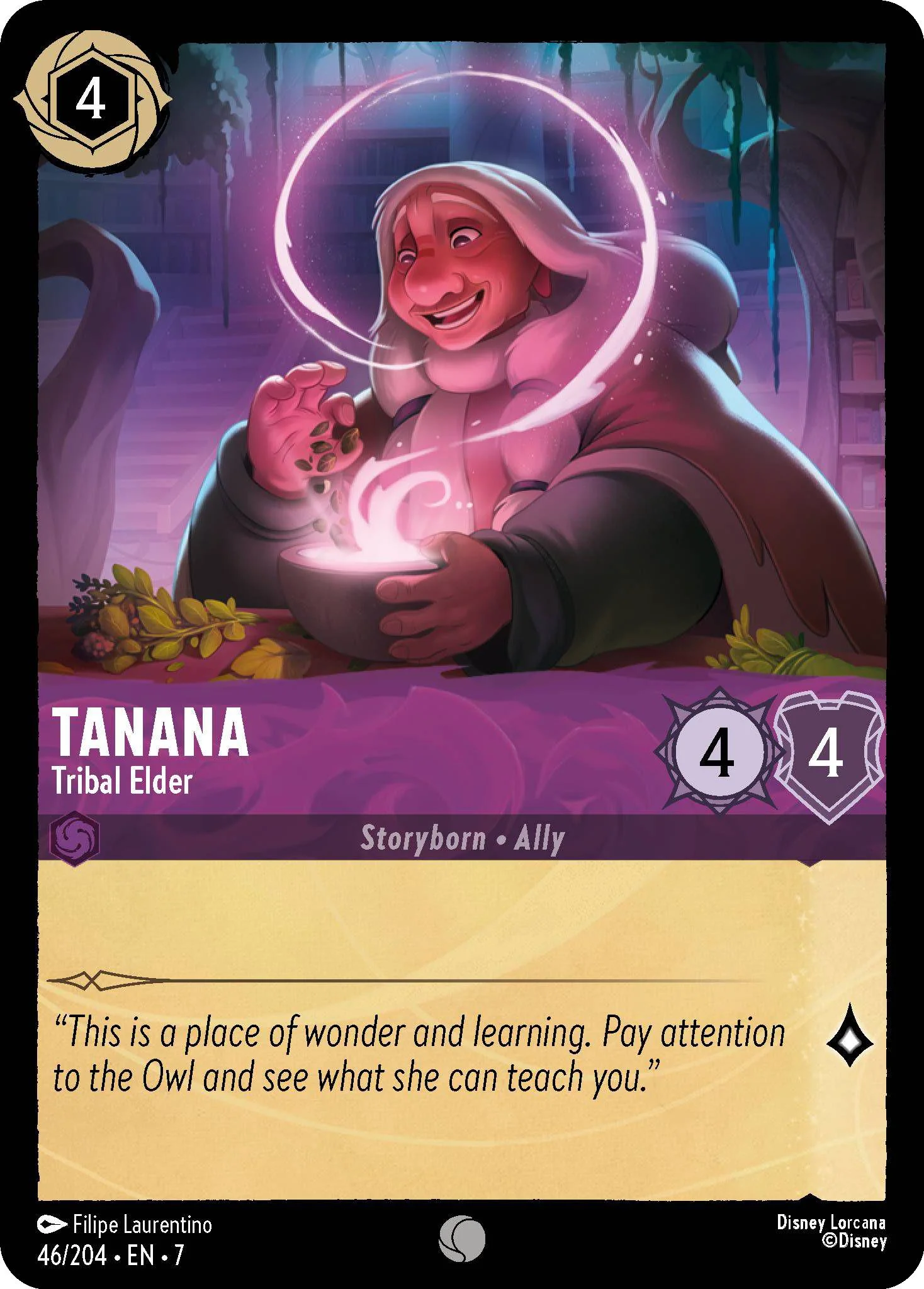 Tanana - Tribal Elder - 46/204 [Archazia's Island] [Non-Foil]