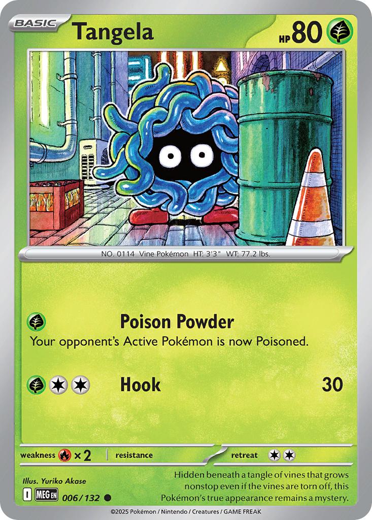 Tangela - 006/132 - Common [me01-006] [Non-Holo]
