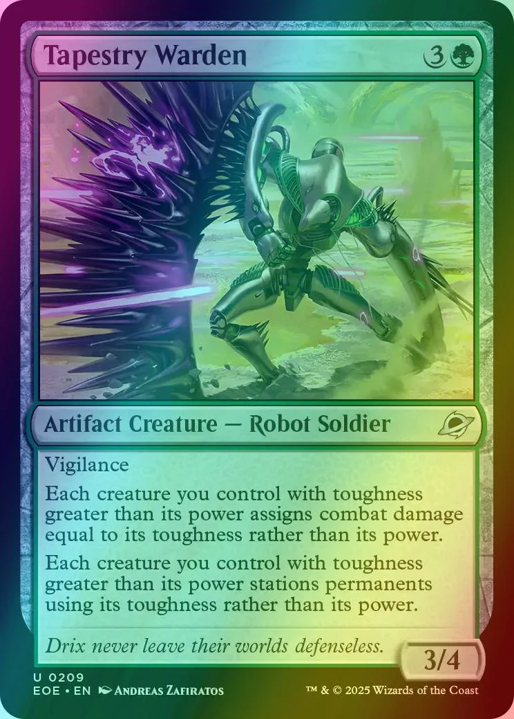 Tapestry Warden [209] [Edge of Eternities] [Foil]
