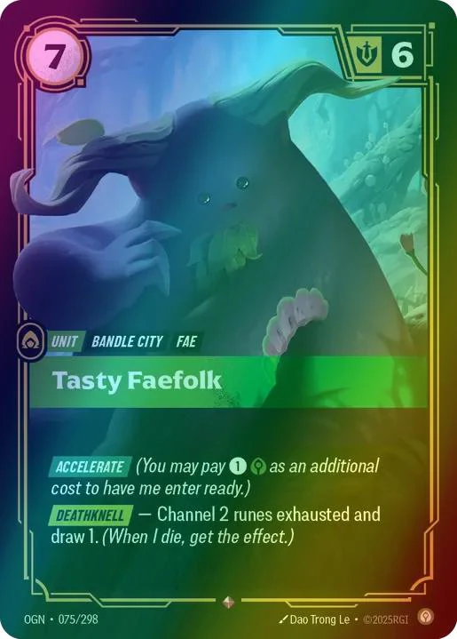 Tasty Faefolk - 075/298 [Origins] [Foil]