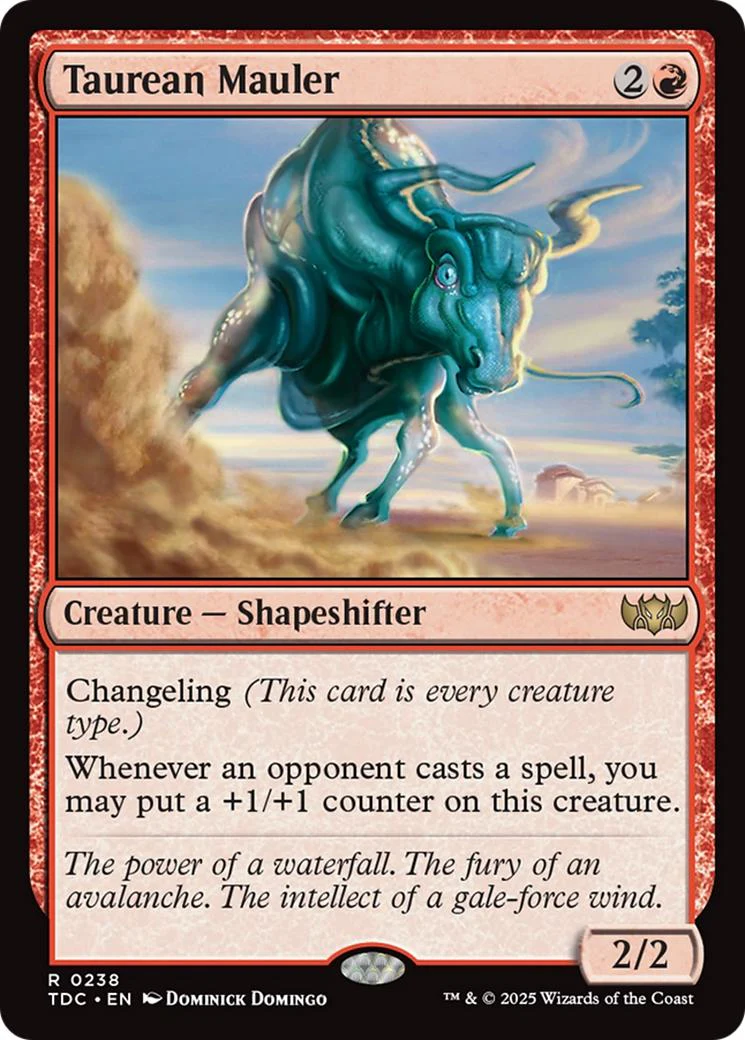 Taurean Mauler [238] [Tarkir: Dragonstorm: Commander] [Non-Foil]