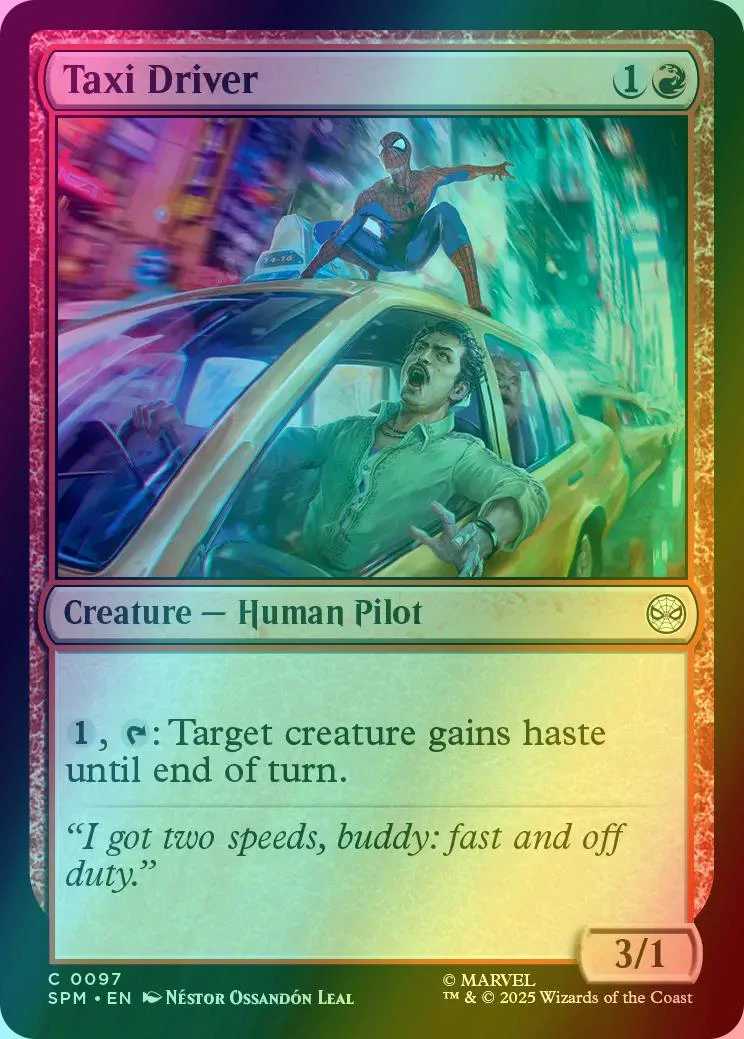Taxi Driver [97] [Marvel's Spider-Man] [Foil]