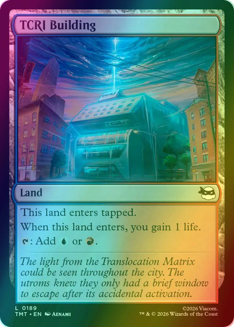TCRI Building [189] [Teenage Mutant Ninja Turtles] [Foil]