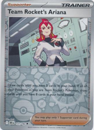 Team Rocket's Ariana - 171/182 - Uncommon [sv10-171] [Reverse Holo]