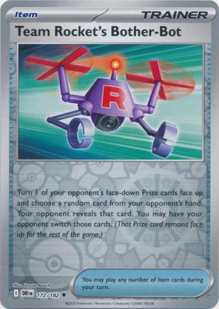 Team Rocket's Bother-Bot - 172/182 - Uncommon [sv10-172] [Reverse Holo]