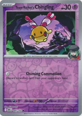 Team Rocket's Chingling - 085/182 - Common [sv10-085] [Reverse Holo]