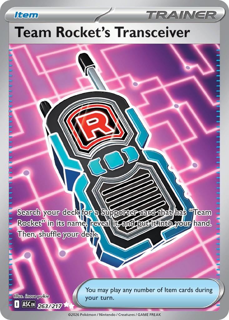 Team Rocket's Transceiver - 263/217 - Ultra Rare [me025-263] [Ultra]