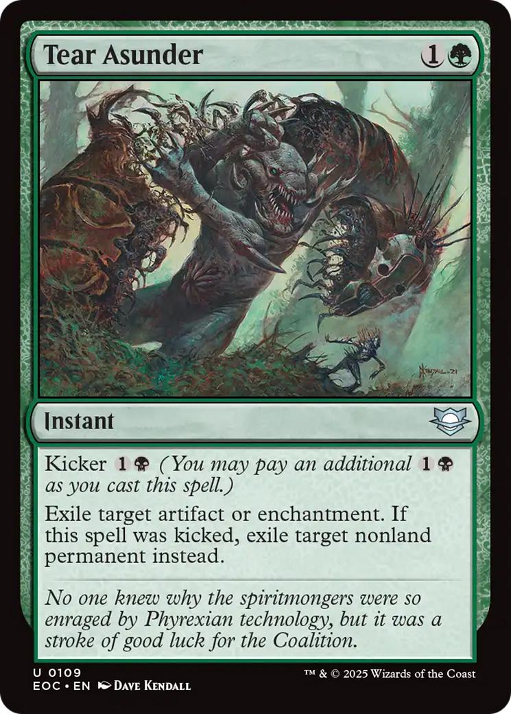 Tear Asunder [109] [Edge of Eternities: Commander] [Non-Foil]