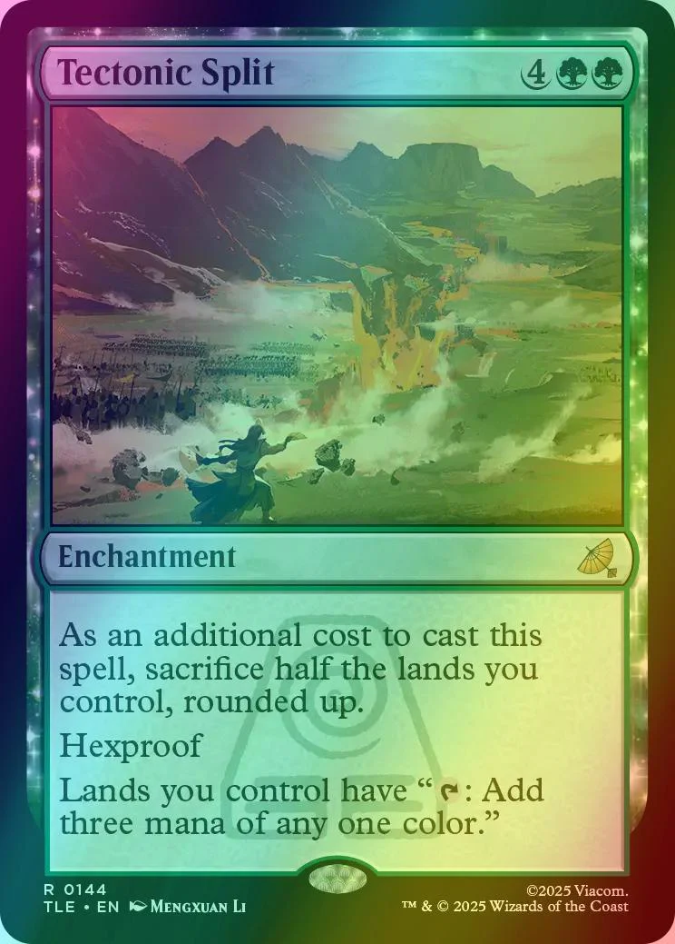 Tectonic Split [144] [Avatar: The Last Airbender Eternal] [Foil]