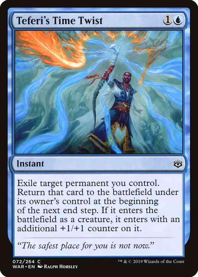 Teferi's Time Twist [72] [War of the Spark] [Non-Foil]