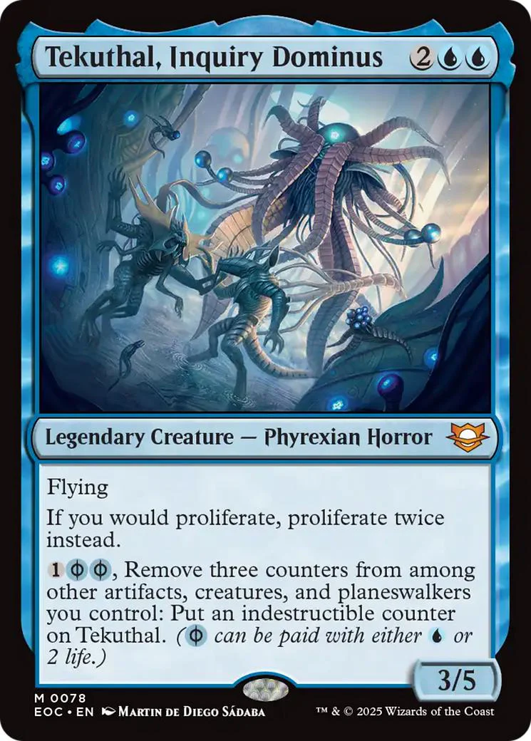 Tekuthal, Inquiry Dominus [78] [Edge of Eternities: Commander] [Non-Foil]