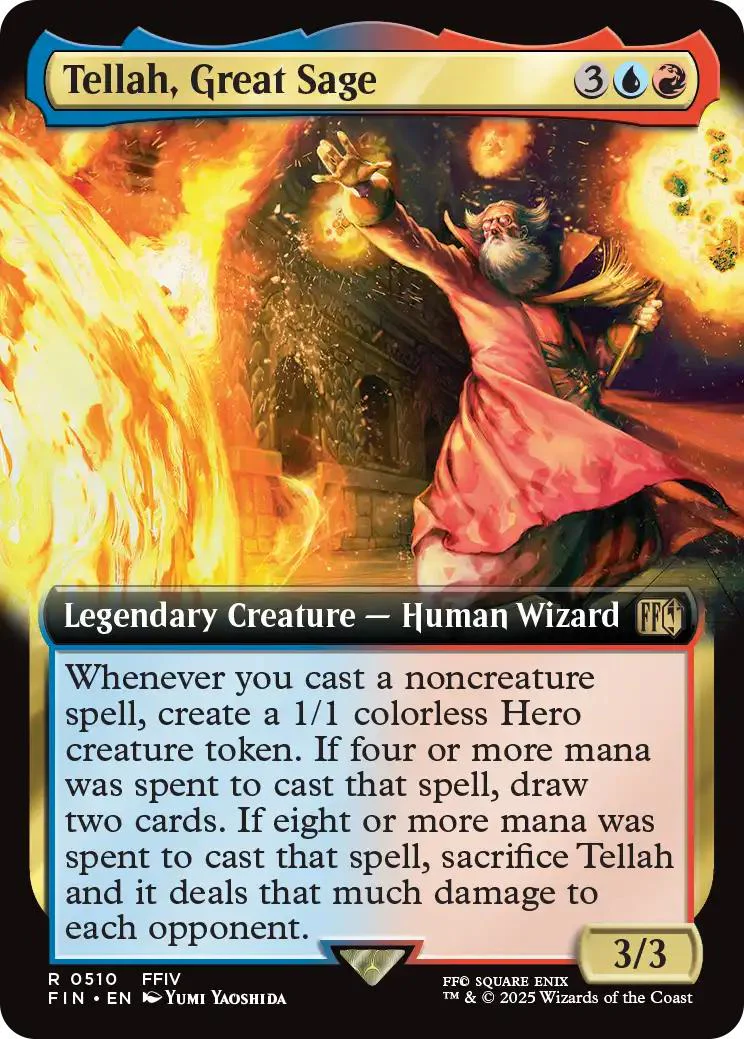 Tellah, Great Sage [510] [Extended Art] [FINAL FANTASY] [Non-Foil]