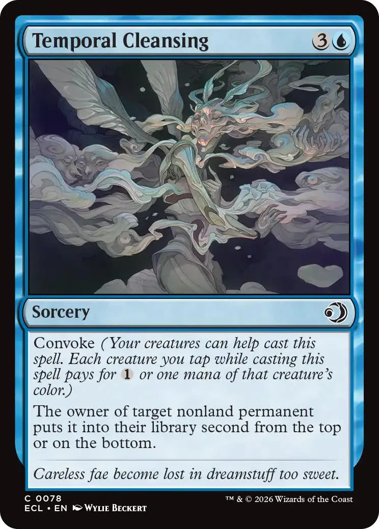 Temporal Cleansing [78] [Lorwyn Eclipsed] [Non-Foil]