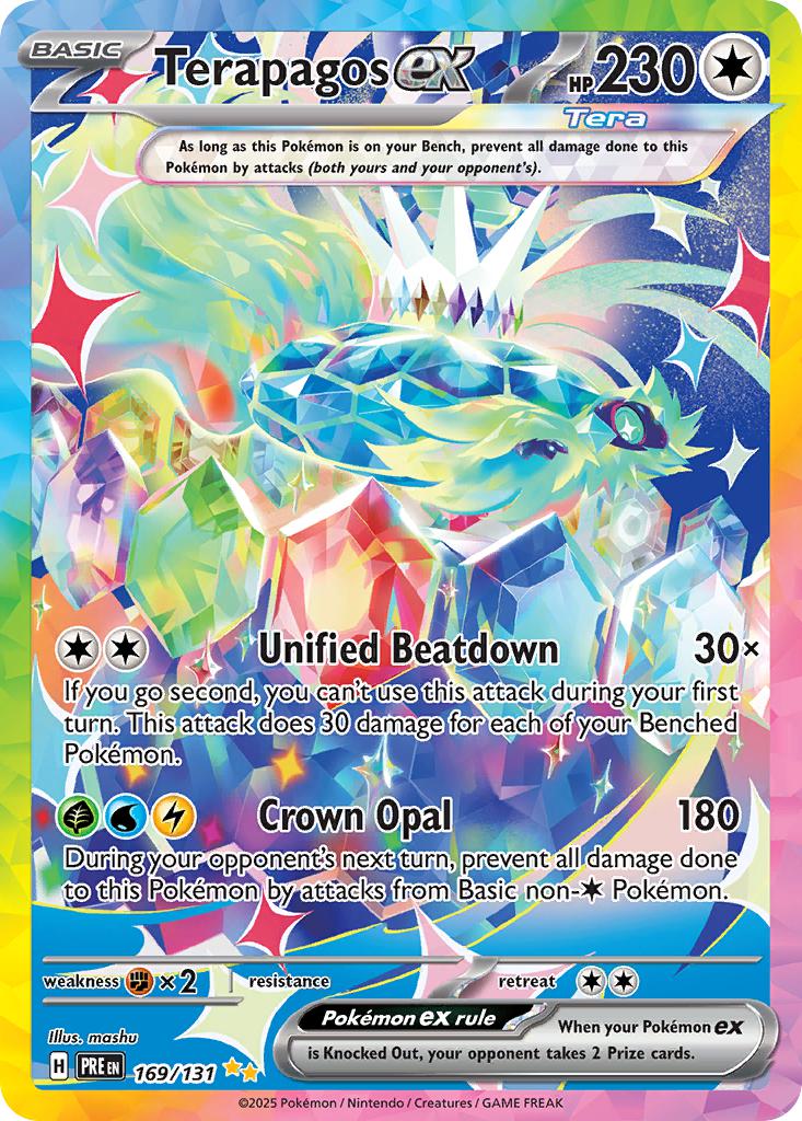 Terapagos ex - 169/131 - Special Illustration Rare [sv085-169] [Ultra]