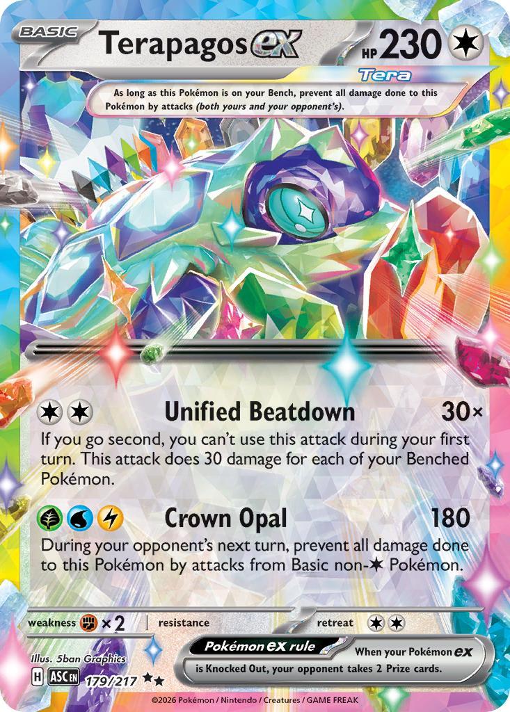 Terapagos ex - 179/217 - Double Rare [me025-179] [Ultra]