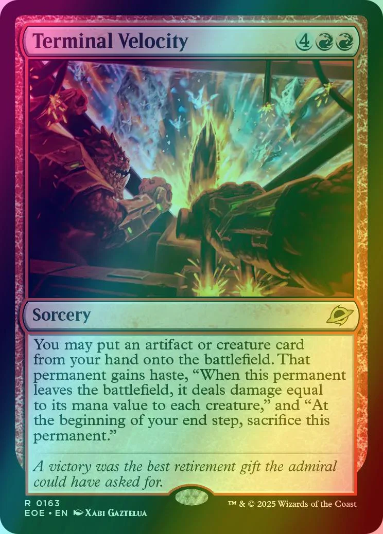 Terminal Velocity [163] [Edge of Eternities] [Foil]