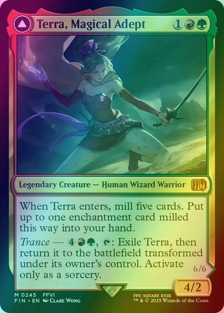 Terra, Magical Adept // Esper Terra [245] [FINAL FANTASY] [Foil]