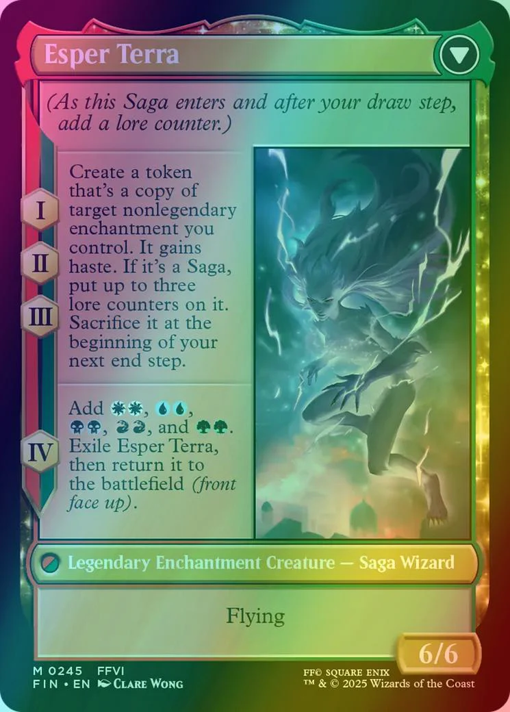 Terra, Magical Adept // Esper Terra [245] [FINAL FANTASY] [Foil] - Image 2