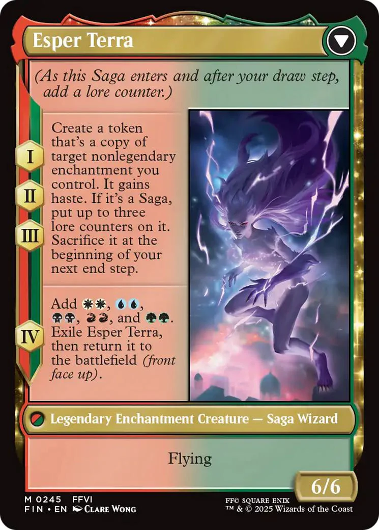 Terra, Magical Adept // Esper Terra [245] [FINAL FANTASY] [Non-Foil] - Image 2