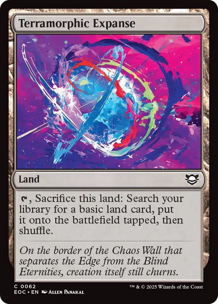 Terramorphic Expanse [62] [Edge of Eternities: Commander] [Non-Foil]